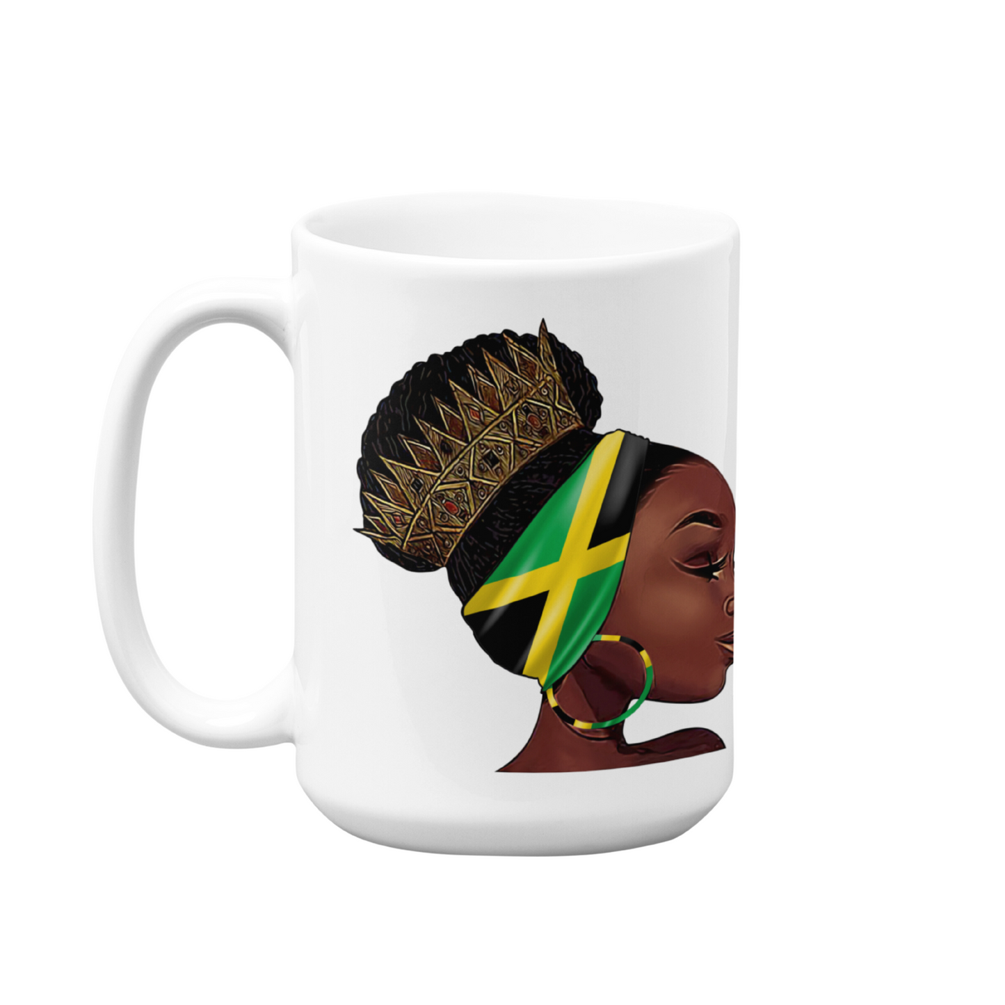 Jamaican Mug | 15oz High-Quality Ceramic | Cornmeal Pudding