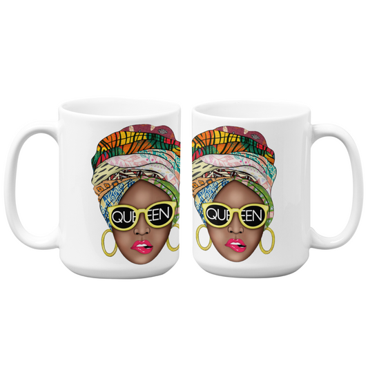 Headwrap Queen | 15oz High-Quality Ceramic Mug
