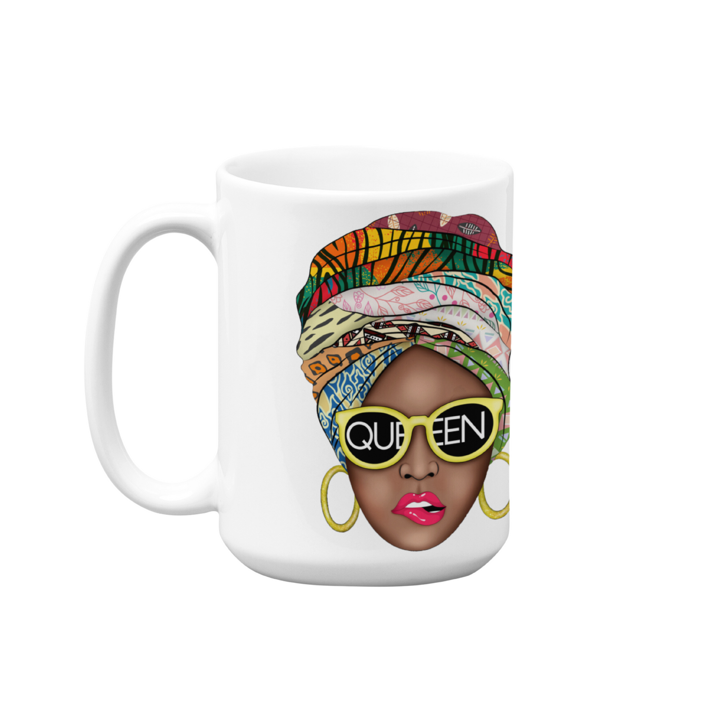 Headwrap Queen | 15oz High-Quality Ceramic Mug