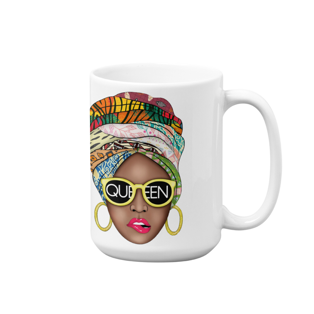 Headwrap Queen | 15oz High-Quality Ceramic Mug