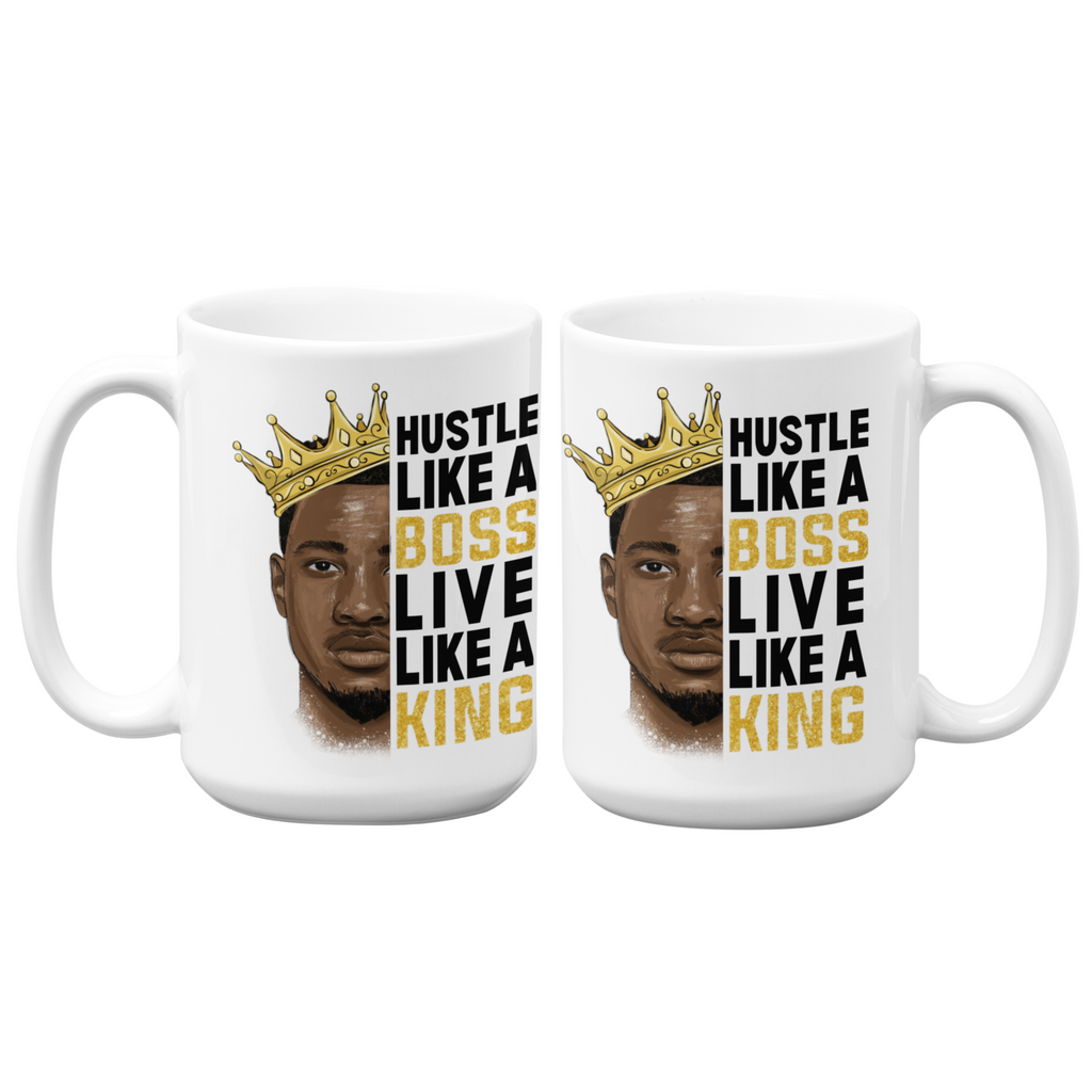 Hustle Like A Boss | 15oz High-Quality Ceramic Mug