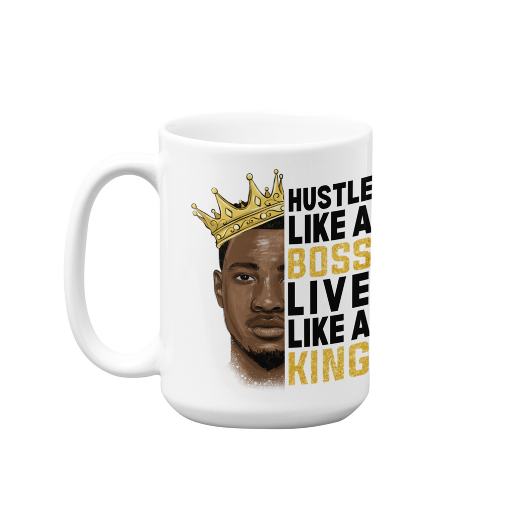 Hustle Like A Boss | 15oz High-Quality Ceramic Mug