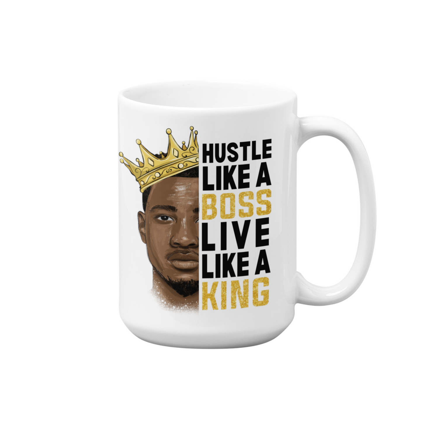 Hustle Like A Boss | 15oz High-Quality Ceramic Mug
