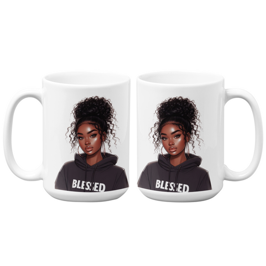 Blessed | 15oz High-Quality Ceramic Mug