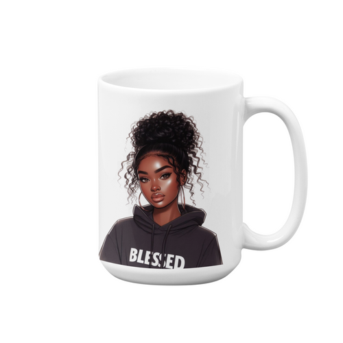 Blessed | 15oz High-Quality Ceramic Mug