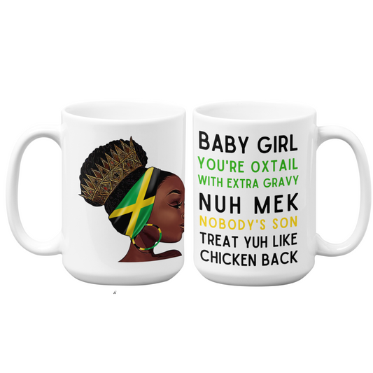 Jamaican Mug | 15oz High-Quality Ceramic | Oxtail