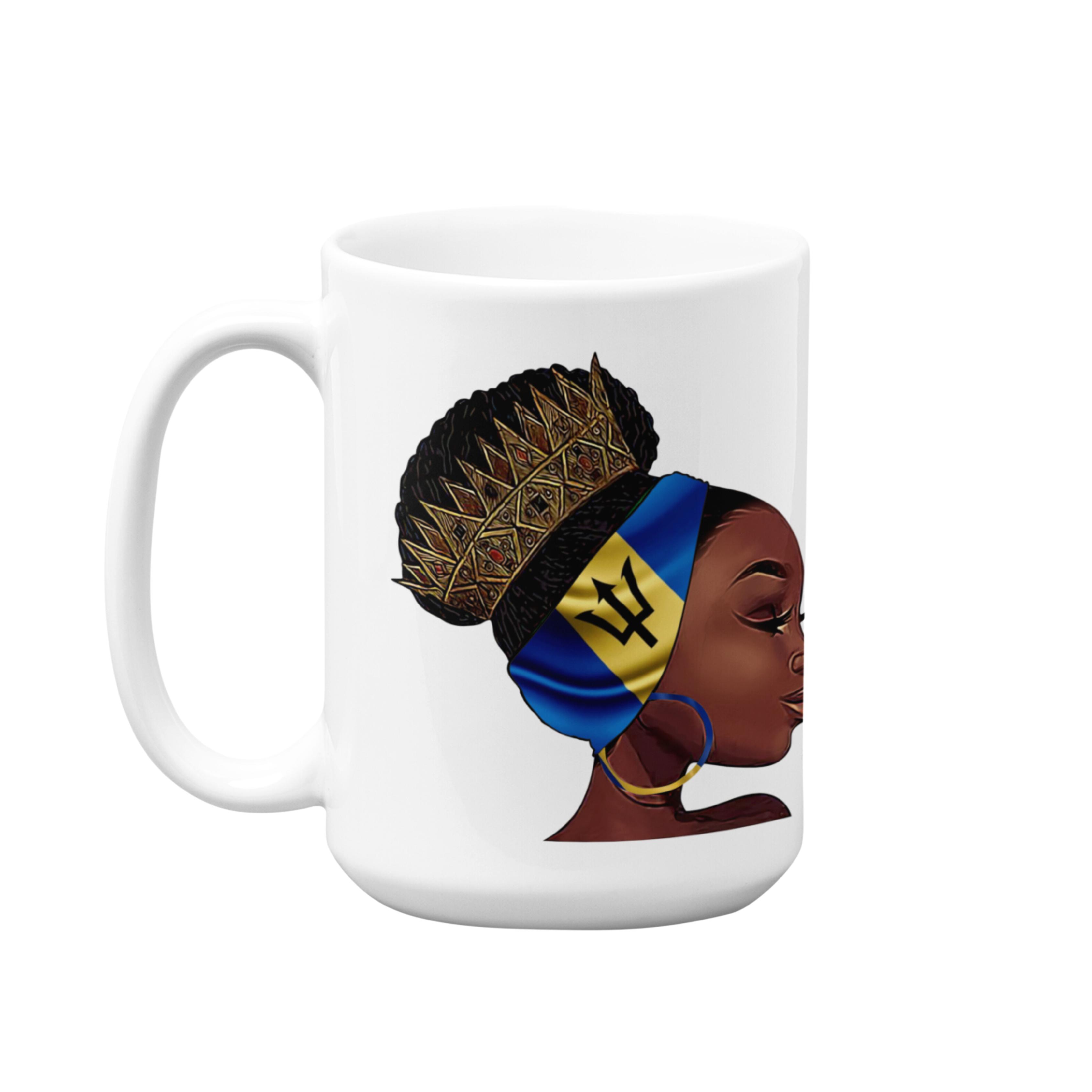 Bajan Mug | 15oz High-Quality Ceramic | Flying Fish