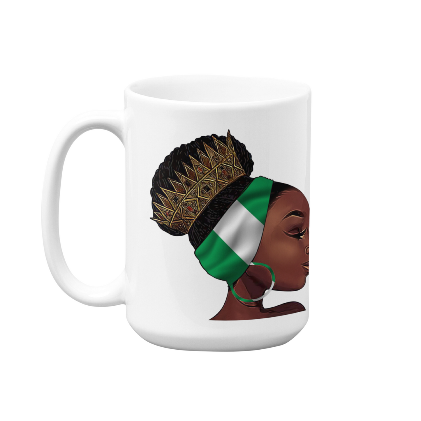 Nigerian Mug | 15oz High-Quality Ceramic Mug | Jollof