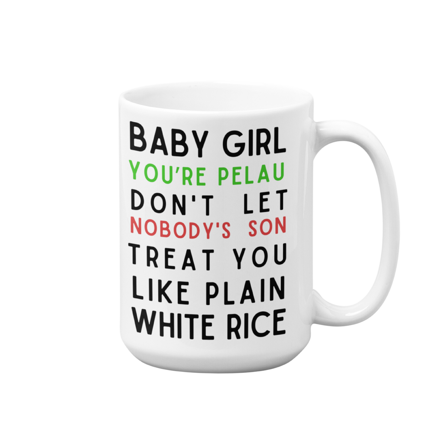 Dominican Mug | 15oz High-Quality Ceramic Mug | Pelau