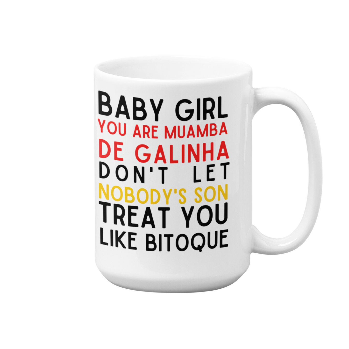 Angolan Mug | 15oz High-Quality Ceramic Mug