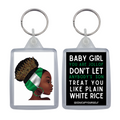Nigerian Woman Keyring -  Jollof